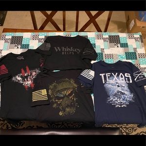 Mens Medium Grunt Style T-Shirt Pack (4)